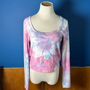 Tye dye crop top